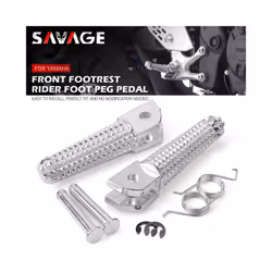Motorcycle Front Footrest Foot Pegs For YAMAHA MT07 MT09 Tracer 900 XSR 700 YZF R3 R25 R125 MT10 MT25 MT03 MT125 Rider Foot