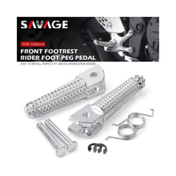 Motorcycle Front Footrest Foot Pegs For YAMAHA MT07 MT09 Tracer 900 XSR 700 YZF R3 R25 R125 MT10 MT25 MT03 MT125 Rider Foot