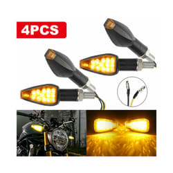 4Pcs Motorcycle Turn Signal LED Indicator Blinker Lights Front Rear Universal For Honda Yamaha Suzuki Kawasaki DUCATI APRILI