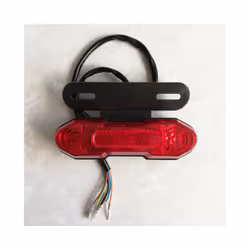 1Pc 12V LED Brake Light For Motorcycle Tail Light Turn Signal Electric Motorbike Rear Lights