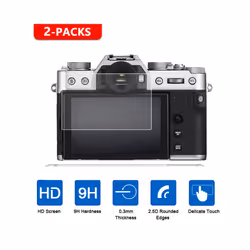 2PCS Tempered Glass For Fujifilm X-T5 XT5 Screen Protector - X-H1