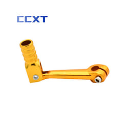 Motorcycle CNC Folding Aluminum Gear Shift Lever For Kayo T2 T4 T4L ATV Dirt Bike 110cc 125cc 150cc 200cc 250cc Universal - Gold