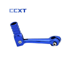 Motorcycle CNC Folding Aluminum Gear Shift Lever For Kayo T2 T4 T4L ATV Dirt Bike 110cc 125cc 150cc 200cc 250cc Universal - Blue