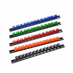 1Pcs Plastic Wrench Screwdriver Organizer Rail Rack Storage Holder Garage Workshops Hardware Tool Display Hanger ABS Wall - C