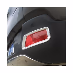 Car Chrome Rear Fog Lamps Cover Back Fog Lights Trim Sticker for Peugeot 3008 2013 2014 2015 Accessories