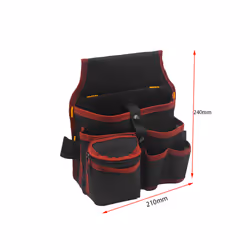 Retro Pouch Hardware Organizer Multipurpose Artificial Leather Portable Tool Bag Holder Waist Pack for Pliers Wrench Woodwork ...
