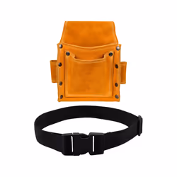 Retro Pouch Hardware Organizer Multipurpose Artificial Leather Portable Tool Bag Holder Waist Pack for Pliers Wrench Woodwork ...