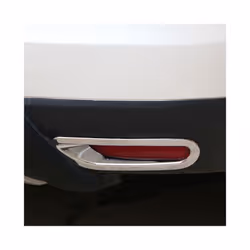 For Nissan Xtrail T32 2014-16 Accessories Front Rear Fog Light Cover Trim Tail Fog Lights Frame ABS Chrome Protector Car