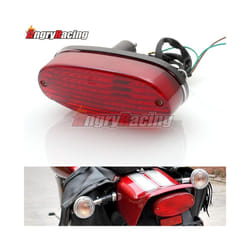 12V Motorbike Taillight Motorcycle Rear Tail Light Brake Light For Yamaha Drag Star 400 DS 400 DS400 For Kawasaki ZR250