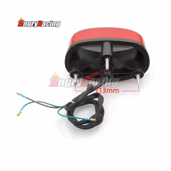 12V Motorbike Taillight Motorcycle Rear Tail Light Brake Light For Yamaha Drag Star 400 DS 400 DS400 For Kawasaki ZR250