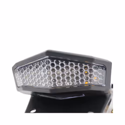 Motorcycle Rear Fender Tail Light Dirt Bike 12 to 15V LED Taillight Brake Stop  For Off-Road Dirt Bike