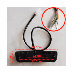 1Pc Universal Motorcycle Tail Light With Turn Signals 12V Motorbike Rear Light LED E Bike Taillight Position Brake Lamp