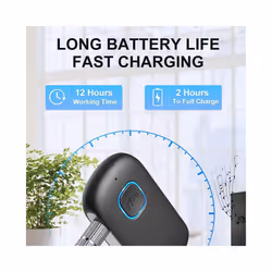 Bluetooth Aux Receiver for Car, Bluetooth 5.0 Wireless Audio Receiver for Car/Home Stereo/Wired Headphones/Speaker, 16H