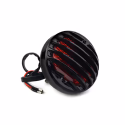 Universal 12V Motorcycle Tail Light Motorbike Modified Rear Tail Signal Lamp Brake Stop Red Indicator For Harley Cruiser