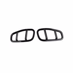 2xSide Lamp Cover ABS Plastic Car Exterior Side Lamps Protector Panel Cover Accessories Fit For Jeep For Renegade 2015-2019