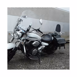 Motorcycle Black Synthetic Passengers Sissy Bar Backrest Cushion Pad Universal For Harley For Honda For Yamaha For Suzuki
