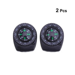 2Pcs Detachable Professional Wrist Compass for Watches Waterproof Outdoor Watch Camping Professional Wrist