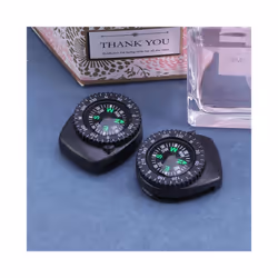 2Pcs Detachable Professional Wrist Compass for Watches Waterproof Outdoor Watch Camping Professional Wrist