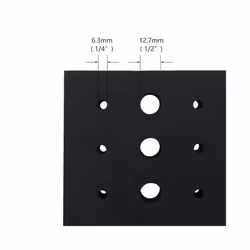 110 Holes Router Bit Tray Storage Holder for 1/4'' 1/2'' Shank Milling Cutters new