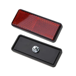 1Pc ATV Rear Reflector Motorcycle Bike Scooter Quad Red Rectangle Reflective Plate Warning Reflector