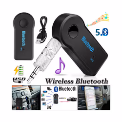 2 in 1 Wireless Bluetooth-compatible 5.0 Receiver Adapter 3.5mm Jack For Car Music Audio Aux A2dp Headphone Reciever Handsfre ...