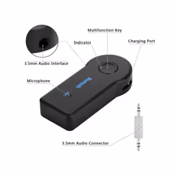 2 in 1 Wireless Bluetooth-compatible 5.0 Receiver Adapter 3.5mm Jack For Car Music Audio Aux A2dp Headphone Reciever Handsfree
