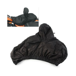 Motorcycle Waterproof Seat Rain Cover With Driver Backrest For Harley Davidson Street Electra Glide Touring