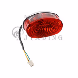 DC 12V Motorcycle Rear Tail Stop Brake Light Lamps For 50cc 70 90cc 110cc 150cc 200cc 250cc ATV Go kart Electric Quad Dirt