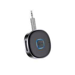 Bluetooth Aux Receiver for Car, Bluetooth 5.0 Wireless Audio Receiver for Car/Home Stereo/Wired Headphones/Speaker, 16H