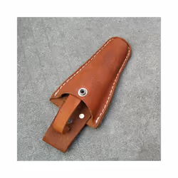 Gardening Scissors Bag Pruning Scissor Case Leather Sheath Portable Holster Cowhide Pruner Tool Bag For Pliers Pruning Shears