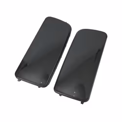 2x Car Black Plastic Front Fog Light Hole Cover Cap For BMW E36 3-Series 320i/323i/325i/328i Accessories For Vehicles