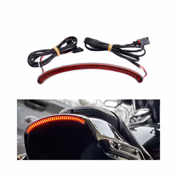 Motorcycle Rear Fender LED Taillight Turn Signal Assembly Running Light For Harley Softail Fat Bob FXFBS 114 FXFB 107 2018-up