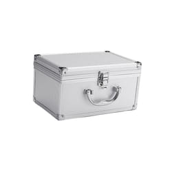 Tool Box Hammer Handy Tools Drill Set Tool Box with Handle Lightweight Repair Tool Storage Case for Household Warehouse