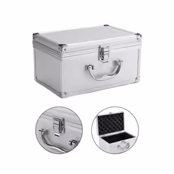 Tool Box Hammer Handy Tools Drill Set Tool Box with Handle Lightweight Repair Tool Storage Case for Household Warehouse