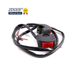 Universal Motorcycle Switch Bike Scooter Handlebar ON-ON-OFF Headlight Fog Spot Light Low Beam High Beam Switch 22mm 7/8in
