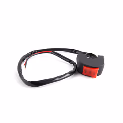 Universal Motorcycle Switch Bike Scooter Handlebar ON-ON-OFF Headlight Fog Spot Light Low Beam High Beam Switch 22mm 7/8in