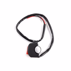 Universal Motorcycle Switch Bike Scooter Handlebar ON-ON-OFF Headlight Fog Spot Light Low Beam High Beam Switch 22mm 7/8in