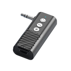 2 in 1 Wireless Audio Adapter 3.5mm AUX Bluetooth-Compatible 5.3 Audio Adapter Transmitter Receiver for Car Audio Music