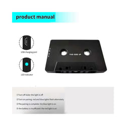 Auto Bluetooth Converter Car Tape MP3/SBC/Stereo Bluetooth Audio Cassette For Aux Adapter Smartphone Cassette Player Adapter