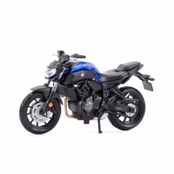Maisto 1:18 2018 Yamaha MT07 Static Die Cast Vehicles Collectible Hobbies Motorcycle Model Toys - 2018 Yamaha MT07