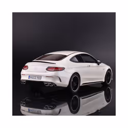 1:32 C63S Coupe Alloy Car Model Diecast Metal Toy Vehicles Car Model Collection Simulation Sound and - 1 32 Silvery