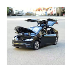 1:32 Model X Model S SUV Alloy Car Model Diecasts Metal Simulation Toy Vehicles Car Model Sound Light - model x black