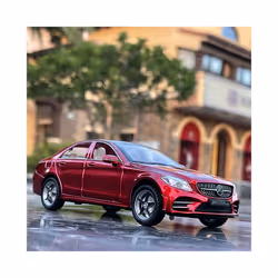 1:32 C-Class C260L Alloy Car Model Diecasts Metal Toy Vehicles Car Model Simulation Sound and Light - Red