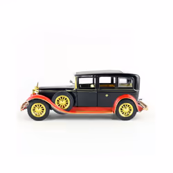 17CM 1:28 Scale Metal Alloy Diecast Classic Vintage Pull Back Sounds and lights car model Vehicles Model - b
