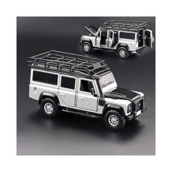 1:32 Defender 2010 Off-road Alloy Car Model Diecasts & Toy Vehicles Toy Cars For Children Collection - Silver