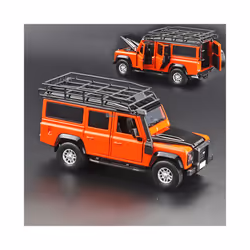 1:32 Defender 2010 Off-road Alloy Car Model Diecasts & Toy Vehicles Toy Cars For Children Collection - Orange