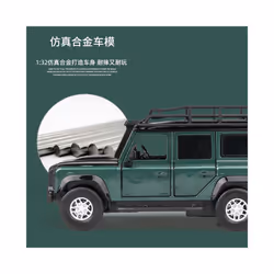 1:32 Defender 2010 Off-road Alloy Car Model Diecasts & Toy Vehicles Toy Cars For Children Collection - Orange
