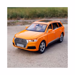 1:32 AUDI Q7 SUV Alloy Car Model Diecast & Toy Vehicles Metal Car Model Simulation Sound and Light Collection - Blue