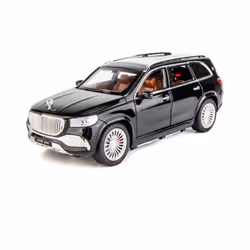 1:24 Maybach GLS GLS600 Alloy Luxy Car Model Simulation Diecasts Metal Toy Vehicles Car Model Sound - Black