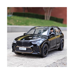 Caipo 1:32 BMW X5M X5 SUV Alloy Model Car Toy Diecasts Casting Pull Back Sound and Light Car Toys For - Black